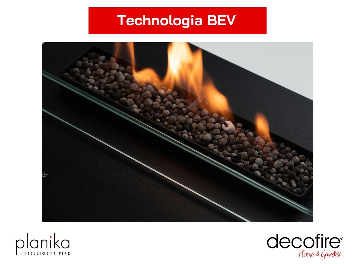 Wkład automatyczny Senso Burner Planika – technologia BEV