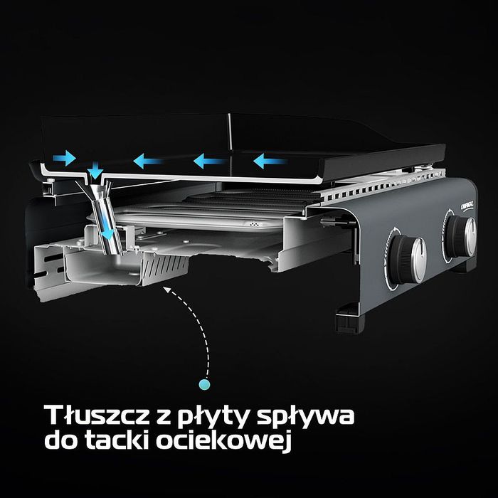 Grill gazowy Campingaz Plancha Onyx 2 (2218080)