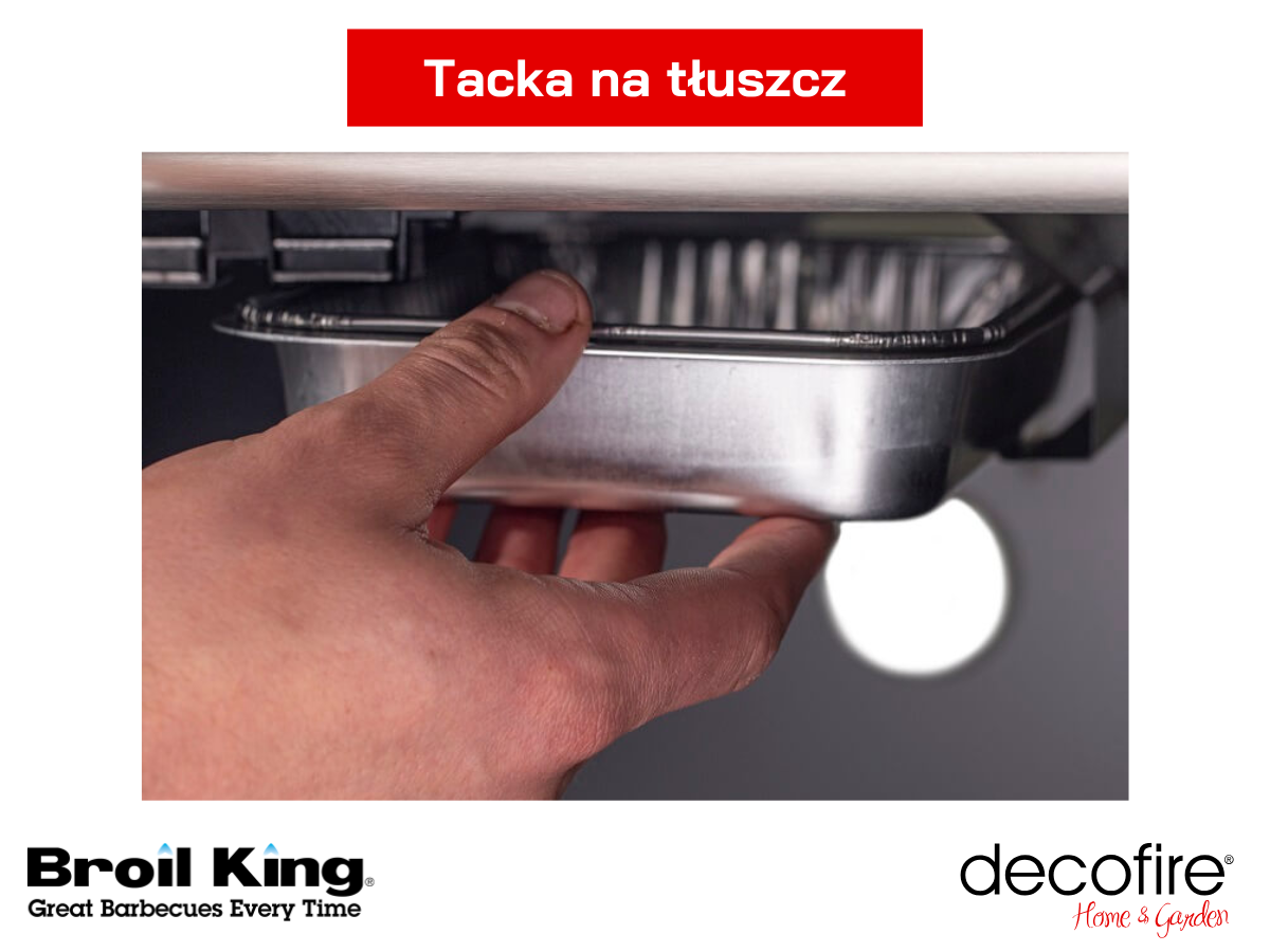 Tacka na tłuszcz w Broil King Baron