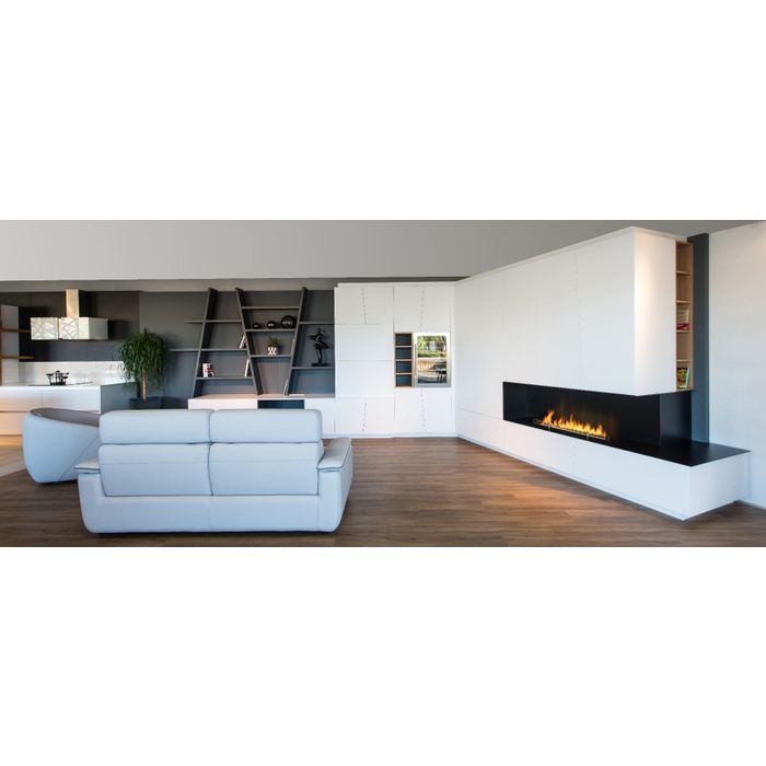 Biokominek Planika FLA 4+ 1990 mm + Forma 2300 Fireplace 