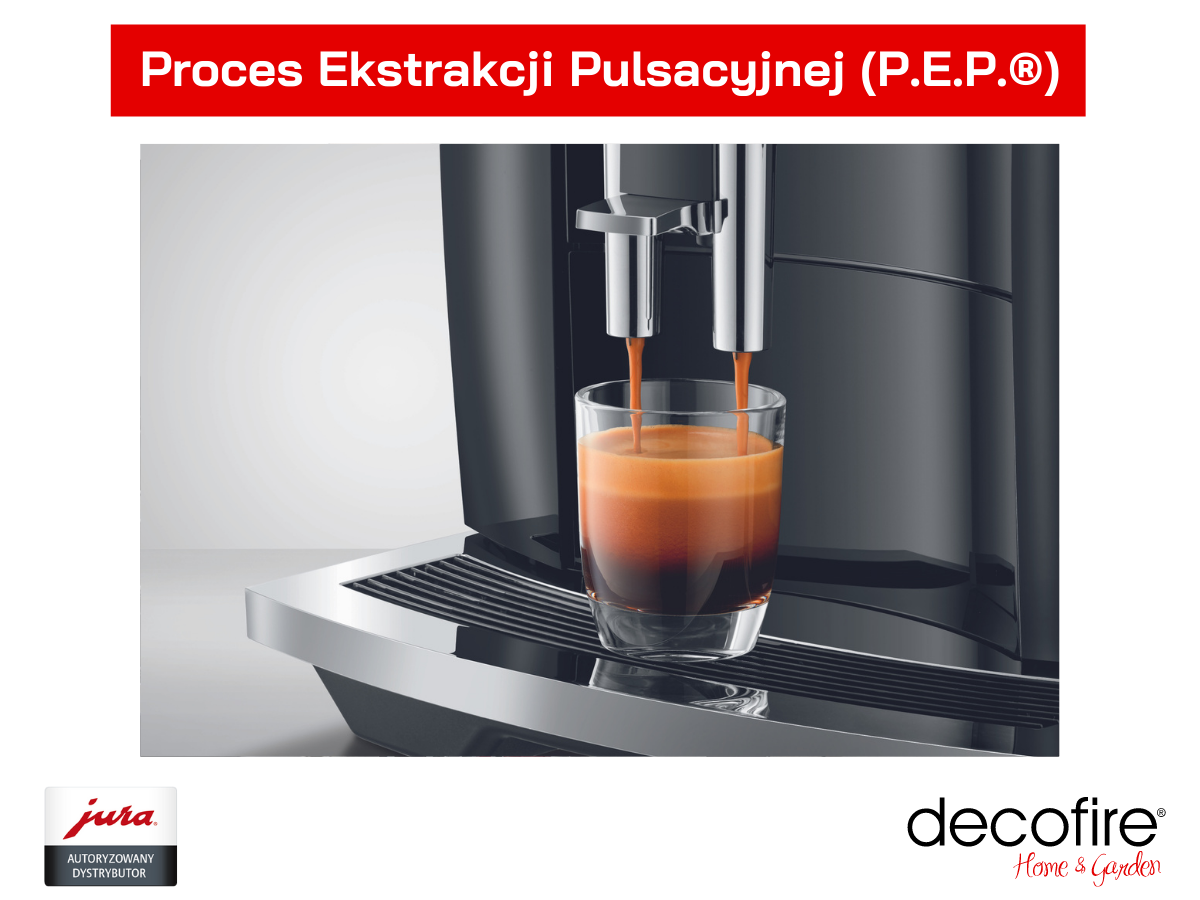 Proces Ekstrakcji Pulsacyjnej w ekspresie Jura E4