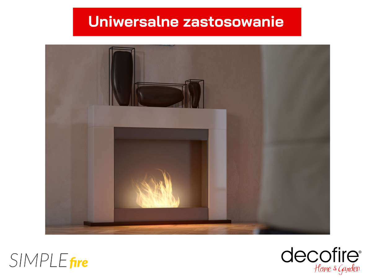 Uniwersalne zastosowanie biokominka SImple Fire Portal 2