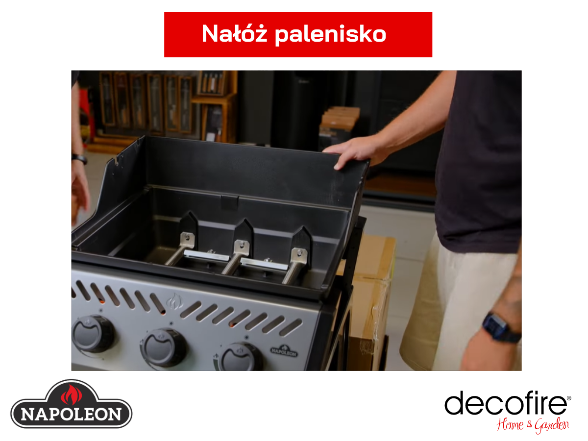 Montaż paleniska