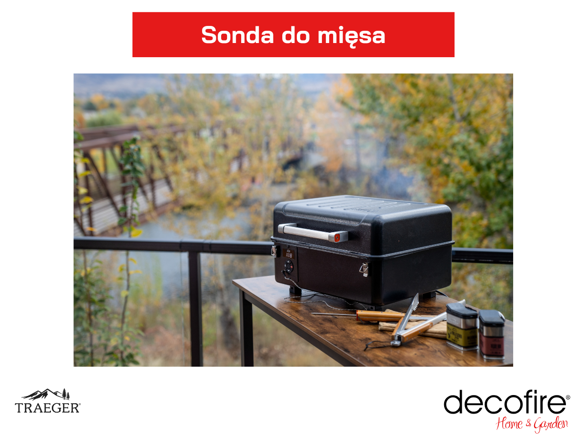 Zintegrowana sonda do mięsa – precyzja mistrza BBQ
