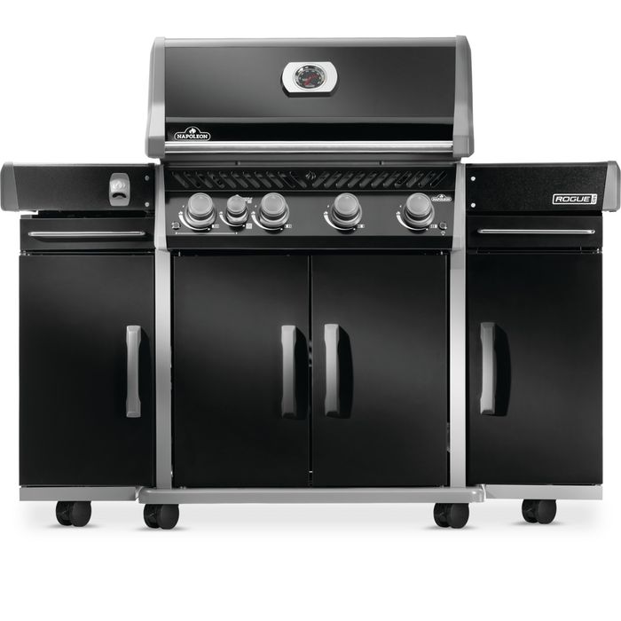Szafka boczna do grilli Rogue czarny (68007)