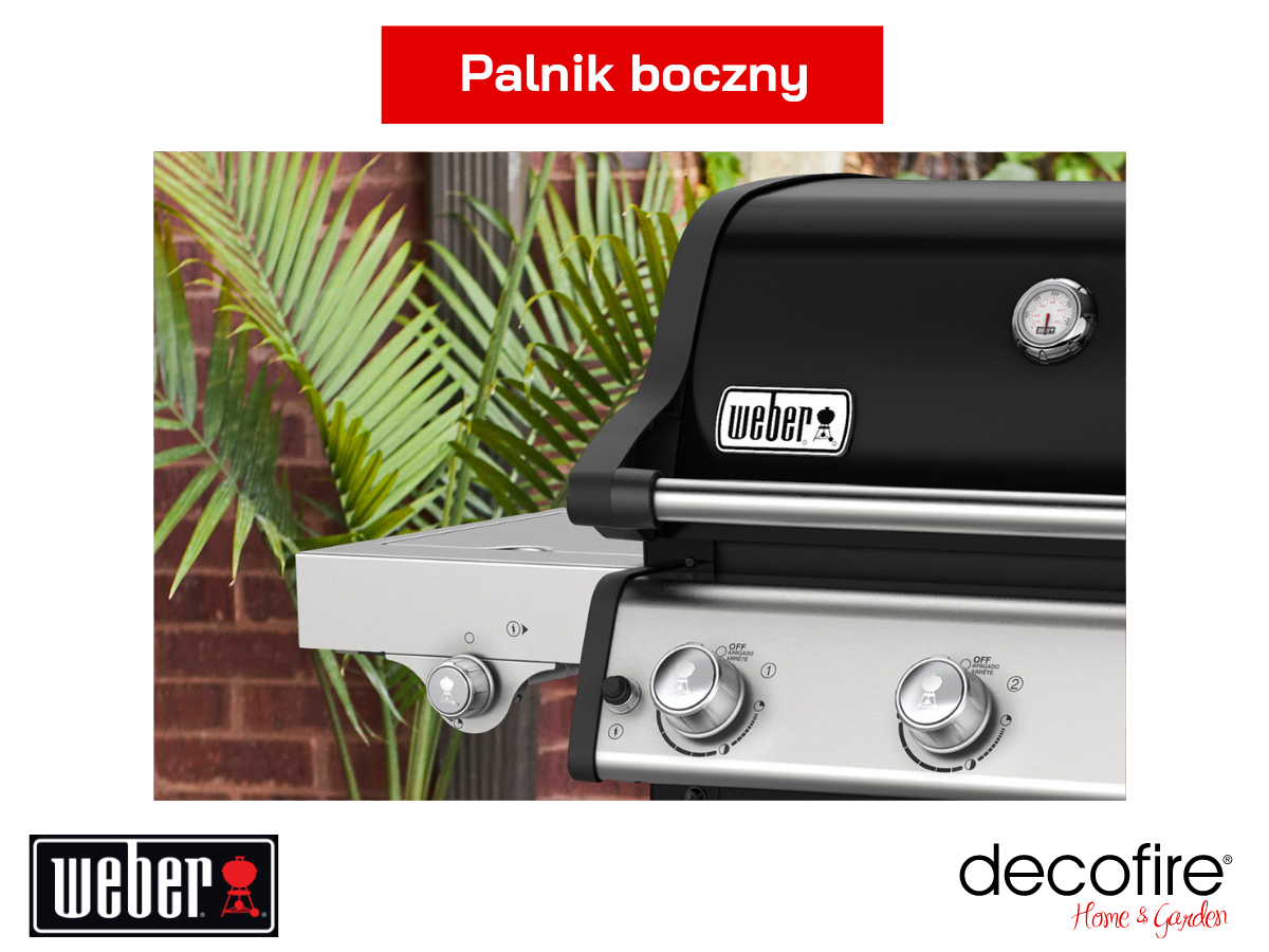 Grill gazowy Weber Spirit E-325 z palnikiem bocznym 