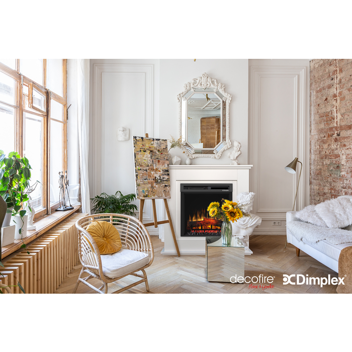 Dimplex kominek elektryczny Asti biały