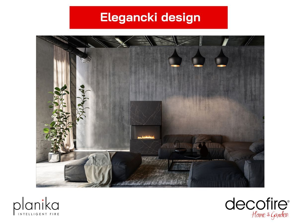 Biokominek Stone Laurent - elegancki design