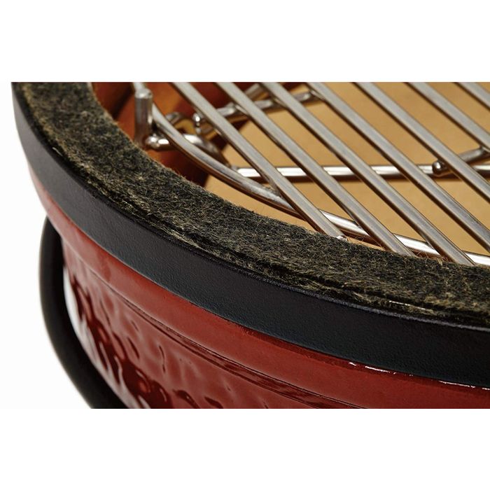 Grill ceramiczny węglowy Kamado Joe – Joe Jr. 34 cm rant