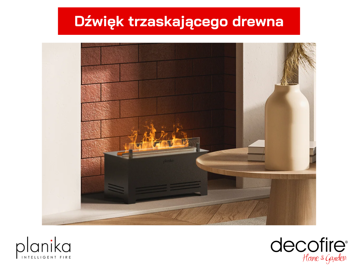 Dźwięk trzaskającego drewna