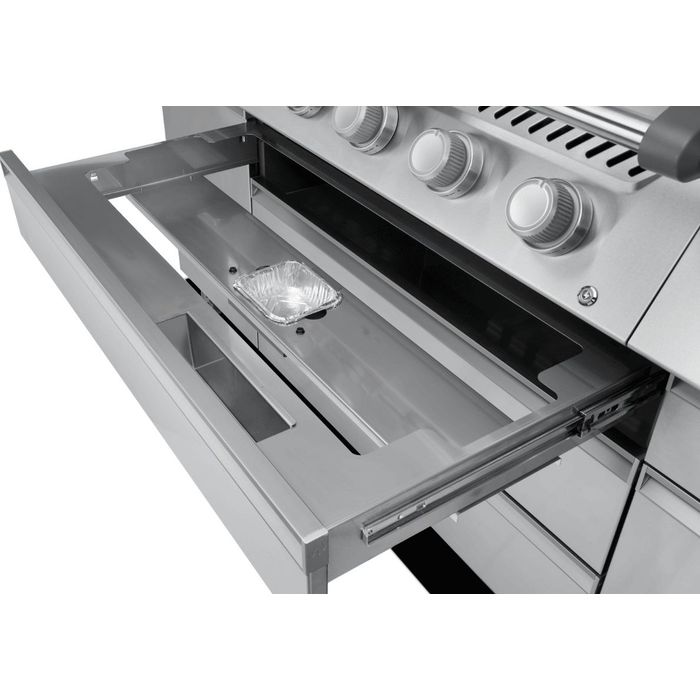 Grill gazowy Napoleon Prestige PRO 665 z palnikiem rożna i palnikiem bocznym Sizzle Zone (PRO665VXRSIBPSS-PL)