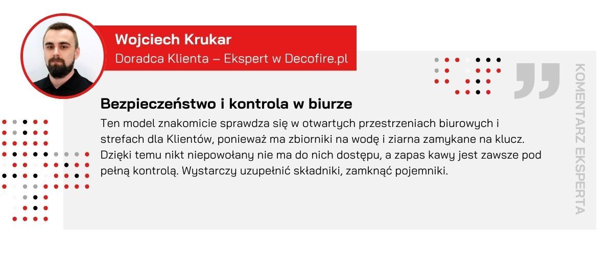 Cytat eksperta kawowego - ekspres do kawy Jura W8 EB