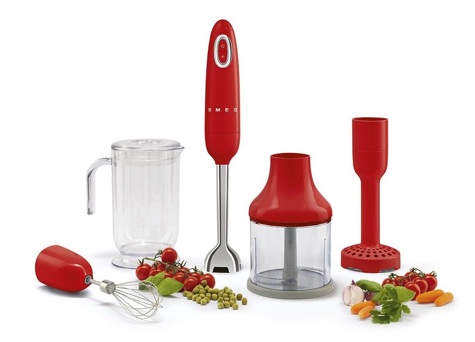 Blender ręczny Smeg z akcesoriami