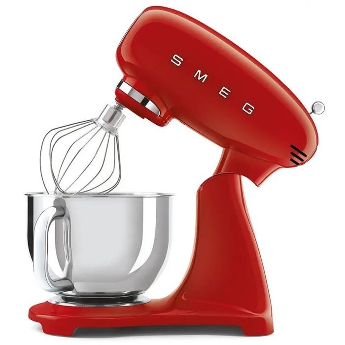 Mikser planetarny 50's style Czerwony 4,8L Smeg (SMF03RDEU) 