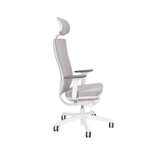 Grospol Fotel biurowy Marti WT HD white tkanina Flex - 8 kolorów