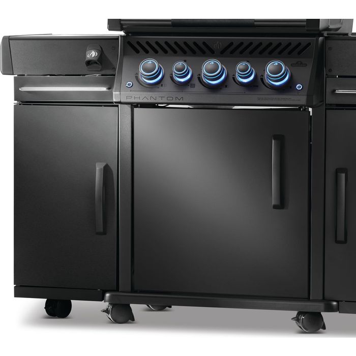 Szafka boczna do grilli Rogue Phantom, czarny mat (68006)