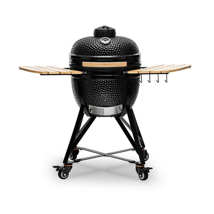 Grill ceramiczny węglowy Kamado Bono Media 20" 52 cm black