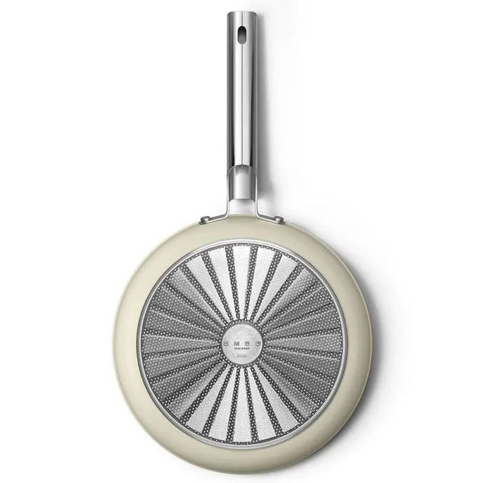 Patelnia 28 cm Kremowy Smeg (CKFF2801CRM)