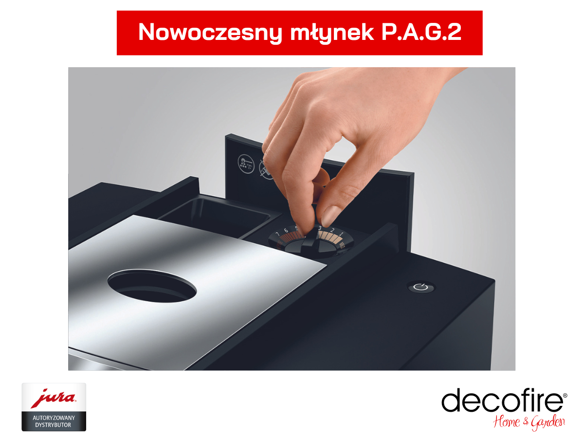Ekspres do kawy Jura S8 Dark Inox (EB) z myłnkiem P.A.G.2