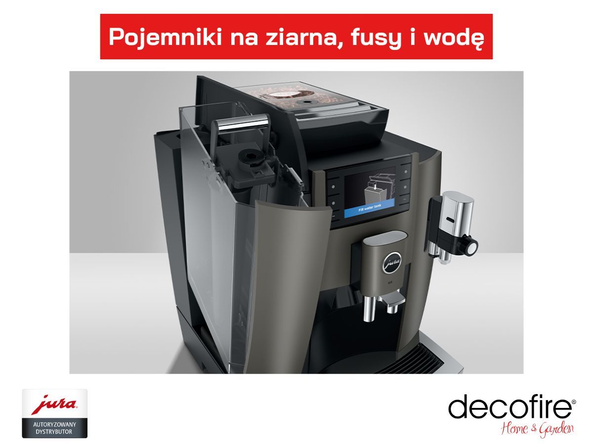 Pojemniki na ziarna, fusy i wodę