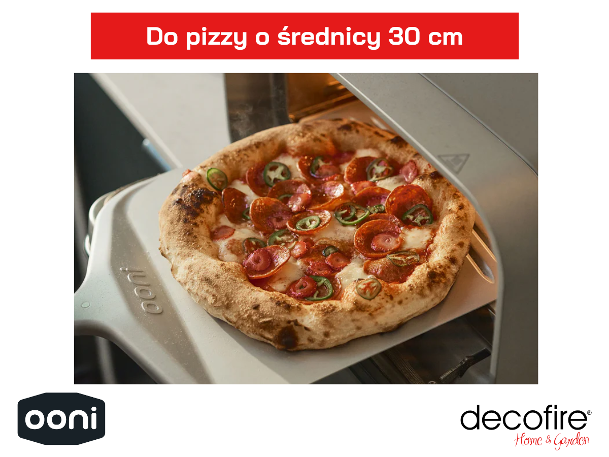 Łopata szufla perforowana do pizzy Ooni 12" Compact Pizza Peel – idealna do pizzy o średnicy 30 cm