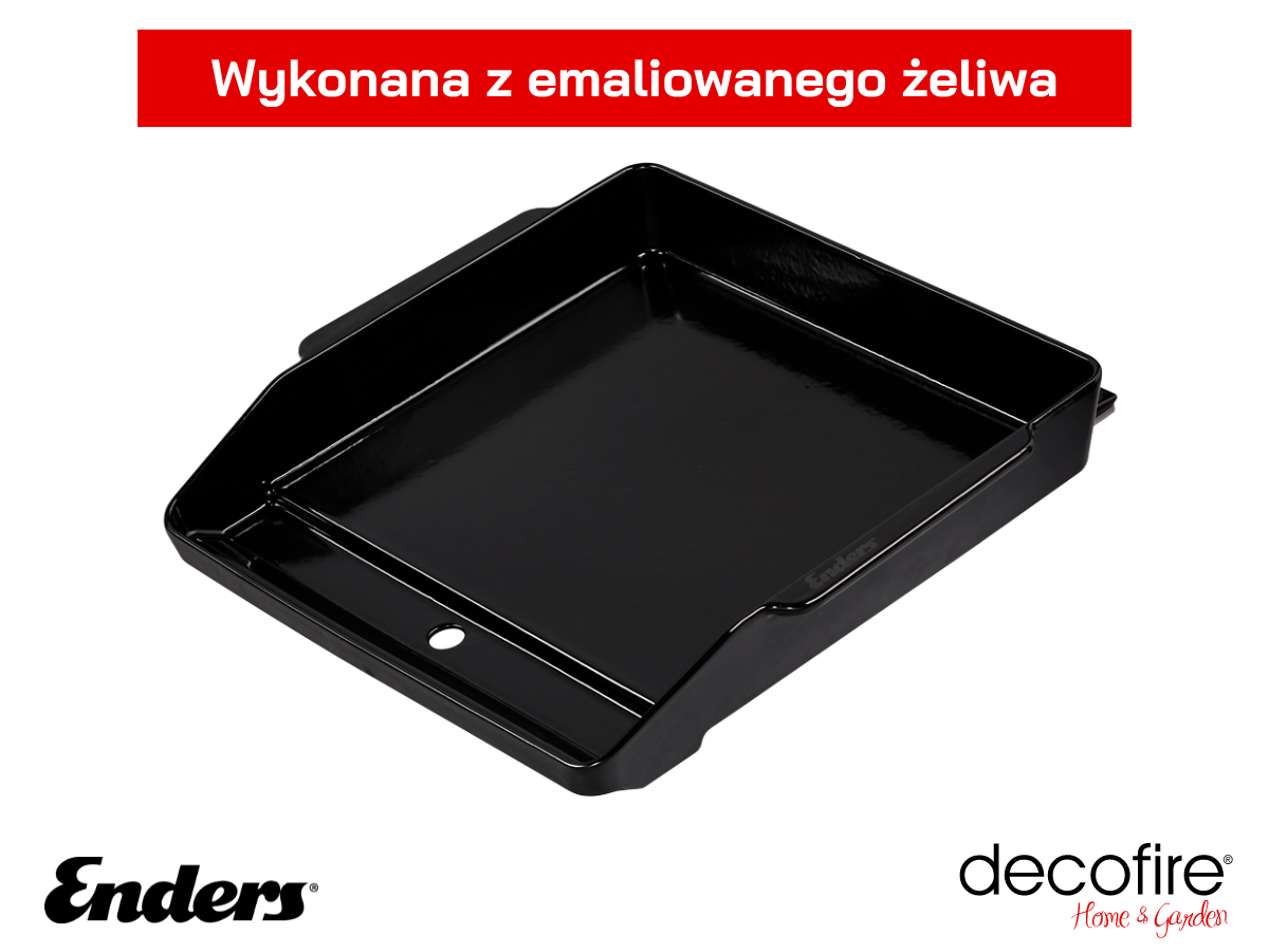 Wykonana z emaliowanego żeliwa
