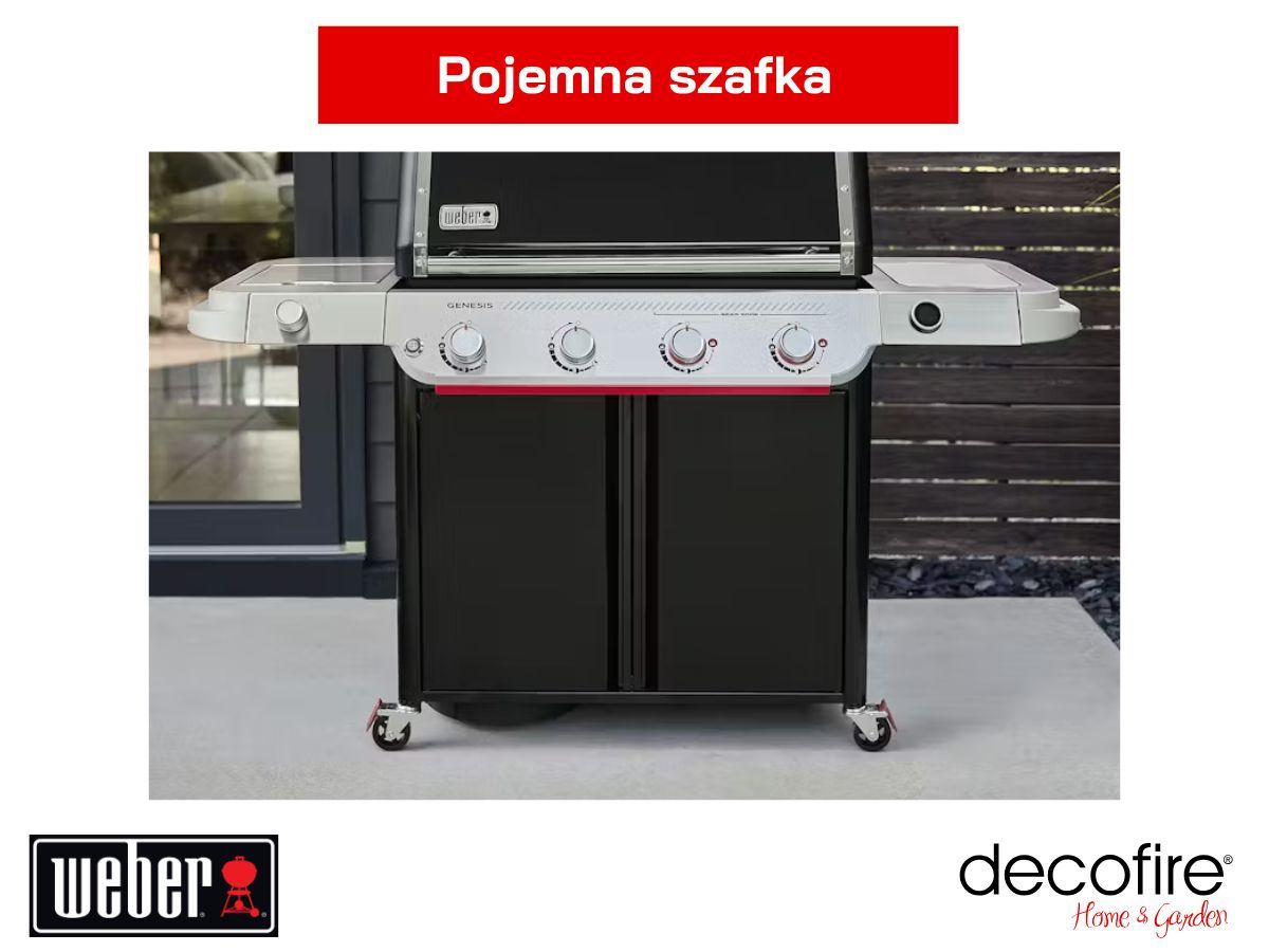 Pojemna szafka na butlę gazową