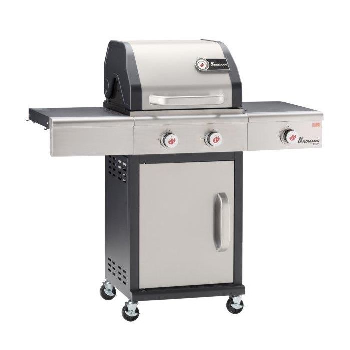 Grill gazowy Landmann Triton maxX PTS 2.1 INOX z palnikiem na podczerwień (12916)