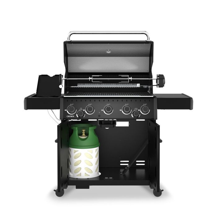 Grill gazowy Crown 590 Shadow Broil King pełne wyposażenie grilla