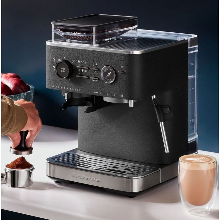 Ekspres półautomatyczny Cast Iron Black KitchenAid (5KES6551EBK)