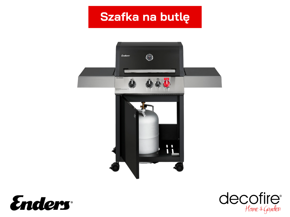 Grill gazowy Enders COLORADO 3 I TURBO z zamykaną szafką