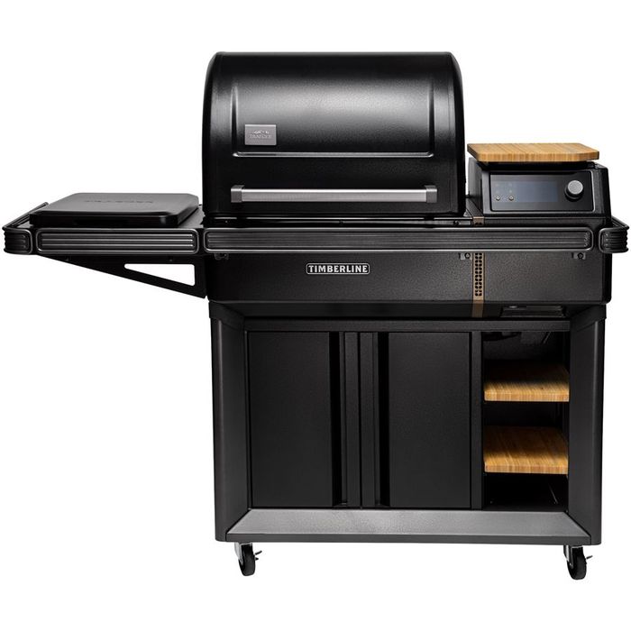 Frontowy widok grilla na pellet Timberline INT Traeger