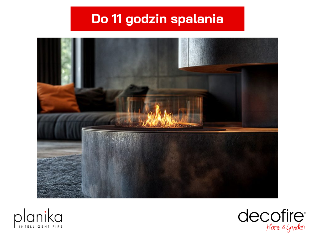 Do 11 godzin spalania