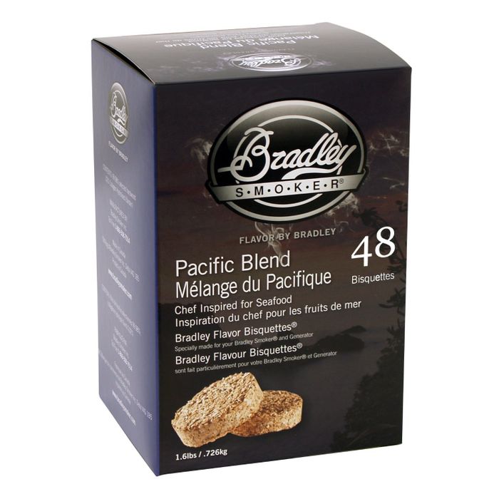Bradley Bisquettes - Pacific Blend - opakowanie 48 sztuk