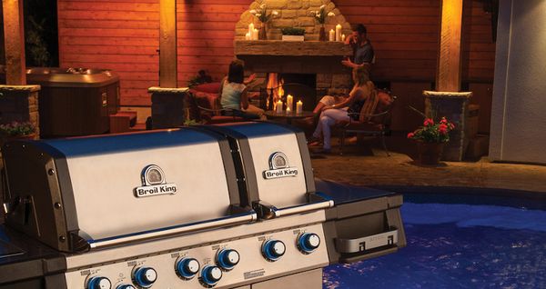 Kuchnia ogrodowa - inspiracje projektowe z grillami Broil King