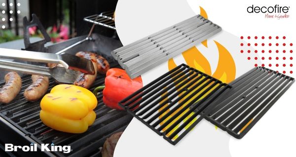 Rodzaje rusztów stosowanych w grillach gazowych Broil King 
