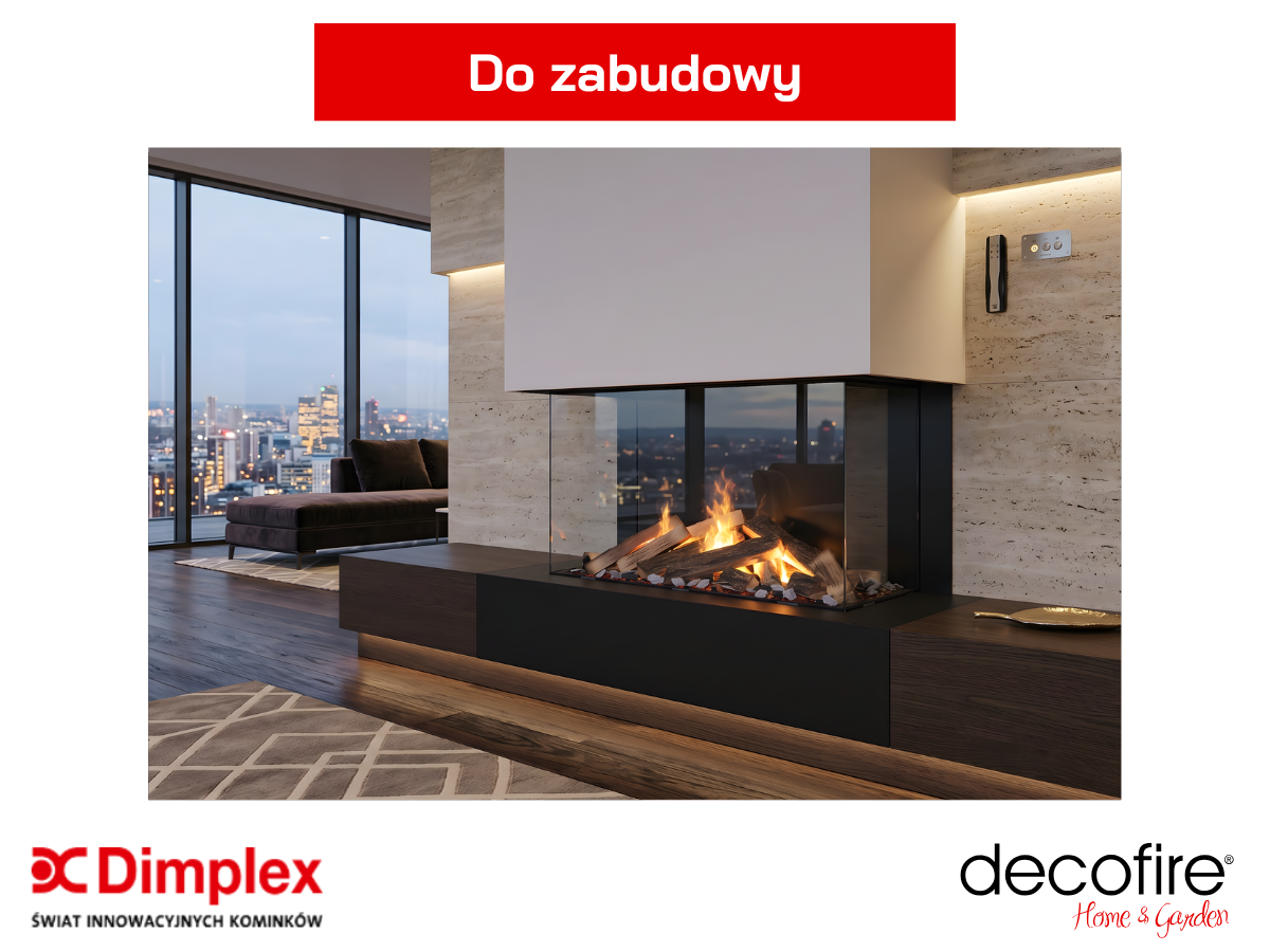 Dimplex kominek elektryczny e-MatriX 800-500 III – łatwy montaż