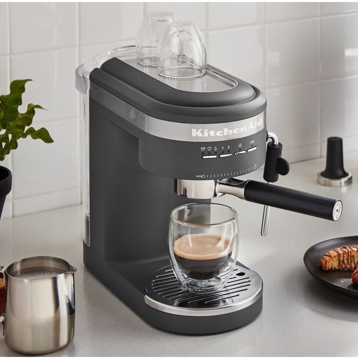 Ekspres ciśnieniowy Charcoal Grey KitchenAid (5KES6403EDG)