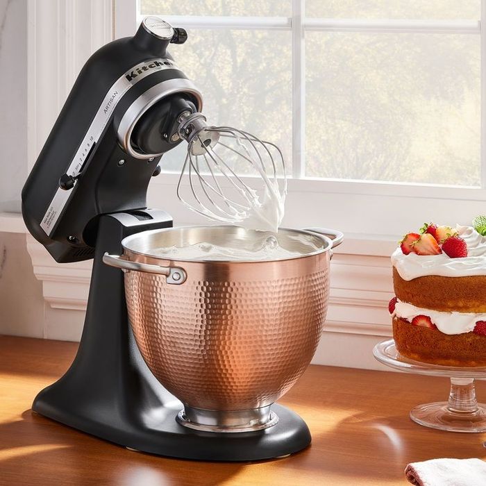 Ozdobna dzieża INOX 4,8 l Artisan 5 KitchenAid, Miedź Młotkowana (5KSM5SSBCB)