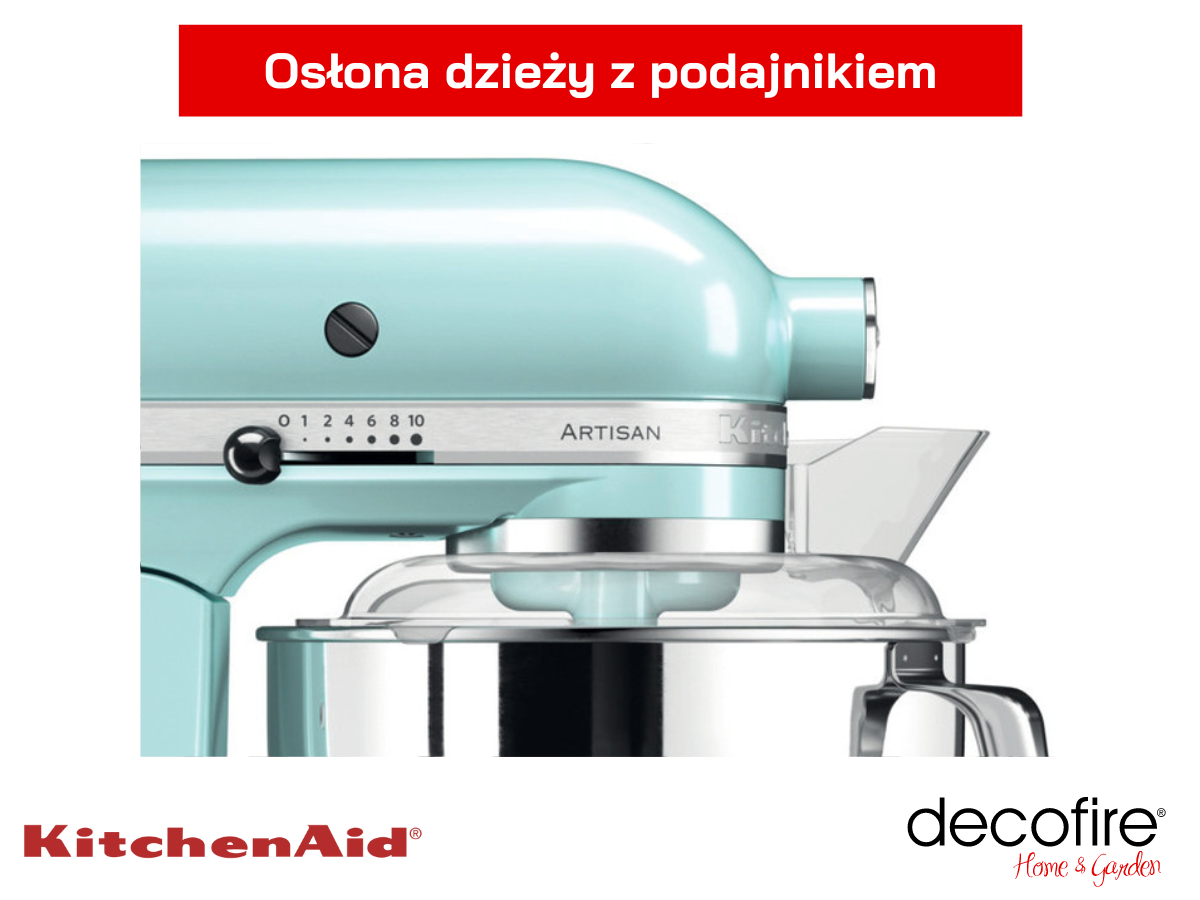Osłona dzieży z podajnikiem – wygoda i komfort miksowania.
