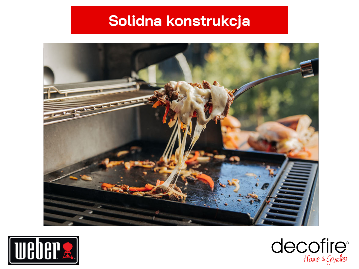 Płyta do smażenia Weber CRAFTED z żeliwa