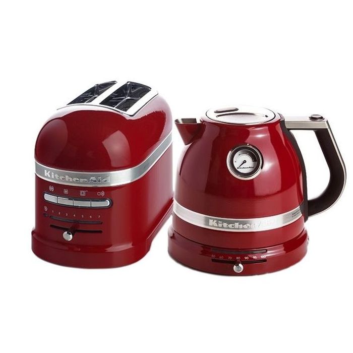 Zestaw Śniadaniowy Artisan Empire Red KitchenAid (ZACZTOSER)