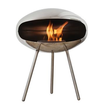 Biokominek Cocoon Terra Stainless Steel