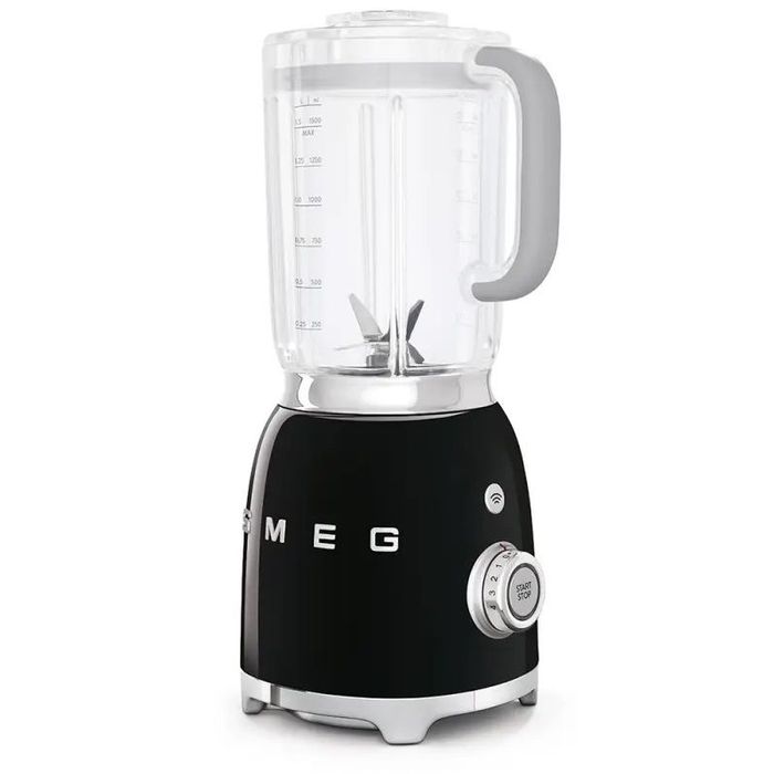 Blender kielichowy Smeg Czarny (BLF01BLEU)