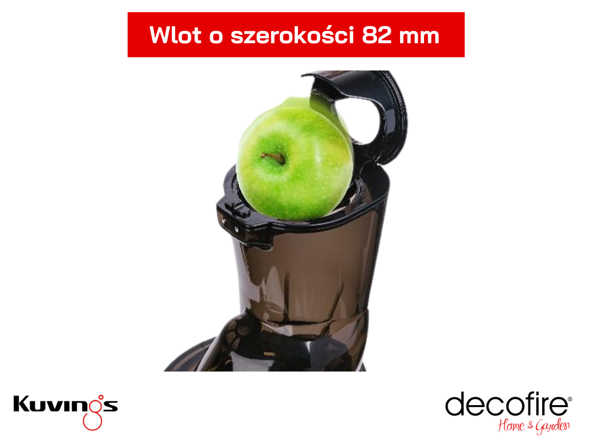 Wlot o szerokości 82 mm