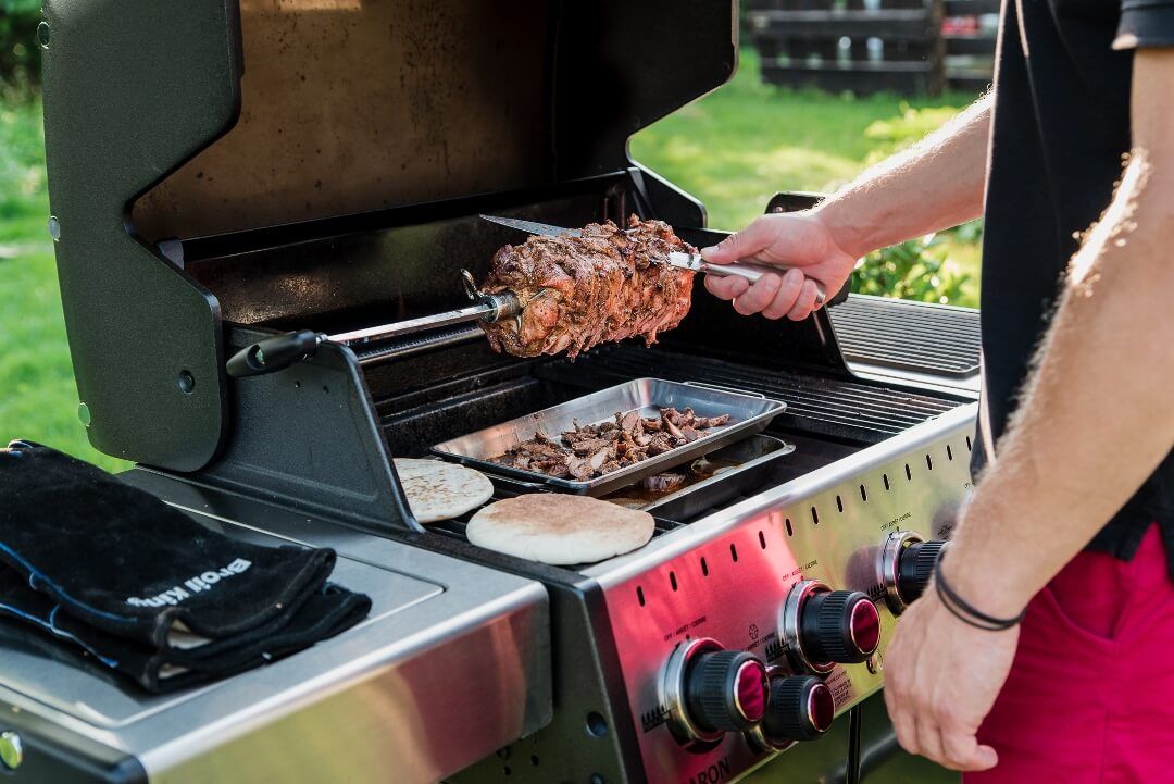 Kebab z grilla gazowego Broil King