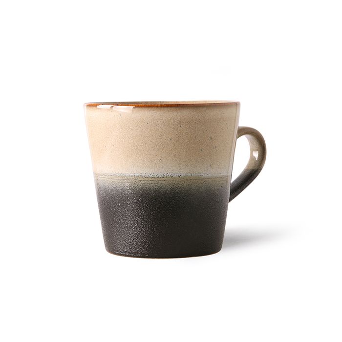 HKliving Kubek ceramiczny 70S: Americano Mug, Rock