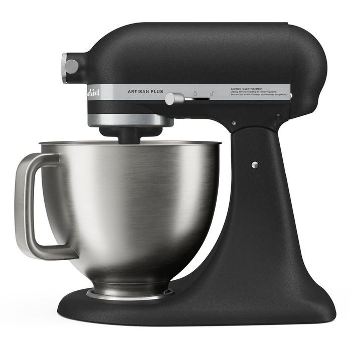 Mikser Artisan Plus 4,7 l z uchylną głowicą Cast Iron Black KitchenAid (5KSM50PKVEBK)
