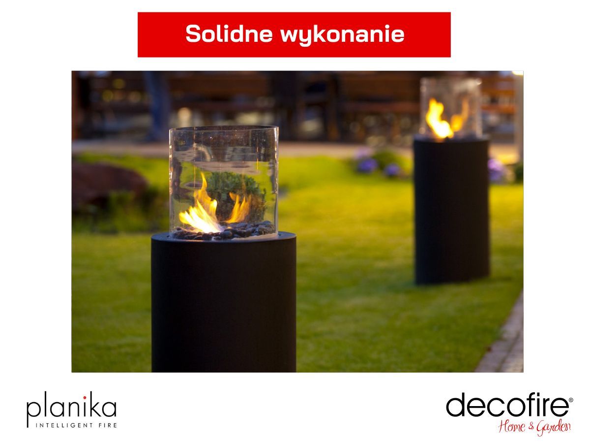 Biokominek Planika Totem – solidne wykonanie
