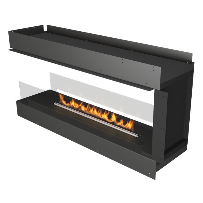 Biokominek Planika FLA 4+ 1190 mm + Forma 1500 Fireplace 